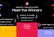 Thumbnail for the post titled: St. Mary-St. Cecilia Wins First Place in Samsung Canada Solve for Tomorrow Contest
